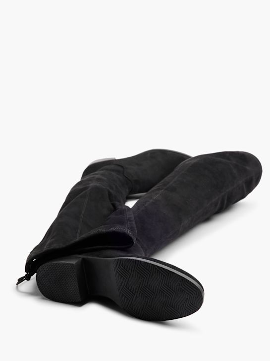 graceland overknee boot Černá deichmann