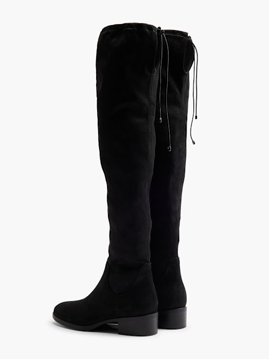 graceland overknee boot Černá deichmann