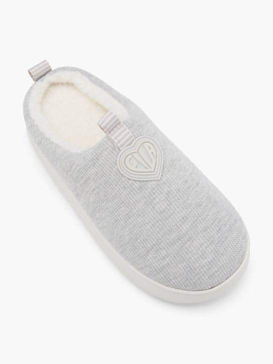 fila plyšové papuče Šedá deichmann