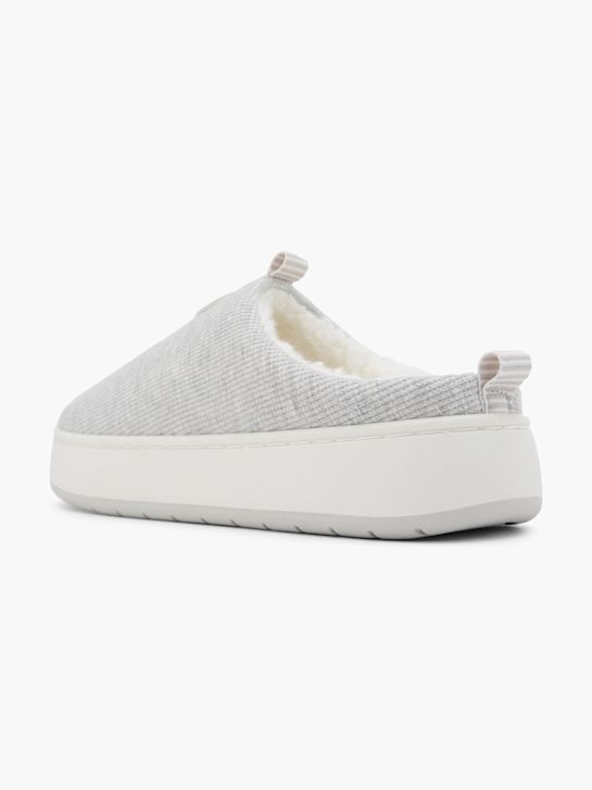 fila plyšové papuče Šedá deichmann