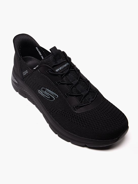 skechers arch pohodlÍ a swift fit trainer Černá deichmann