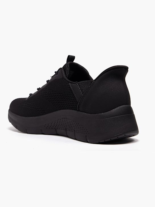 skechers arch pohodlÍ a swift fit trainer Černá deichmann