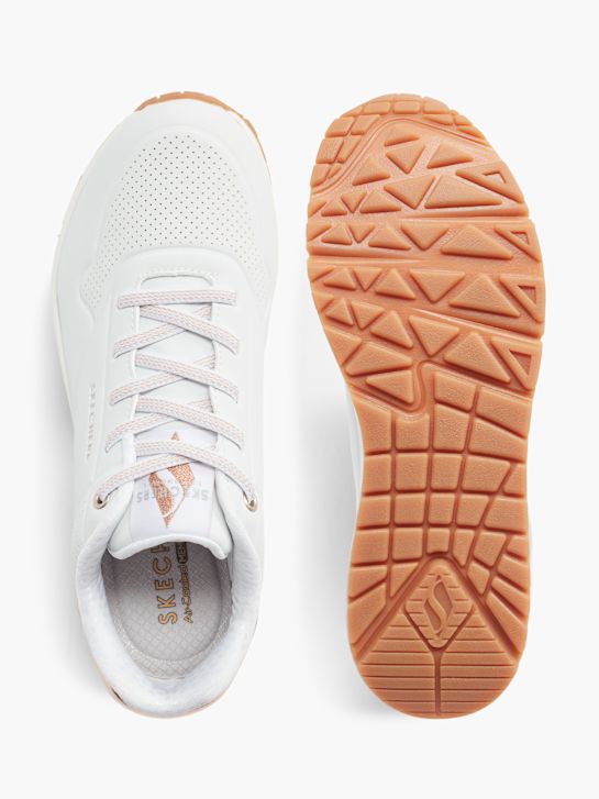 skechers uno - lesk pryČ slip-on trenér bílá deichmann