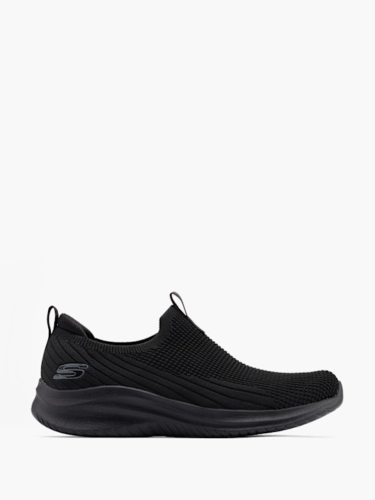 skechers zinergy navlékací trainer Černá deichmann