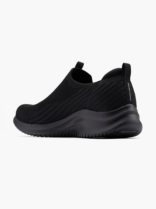 skechers zinergy navlékací trainer Černá deichmann