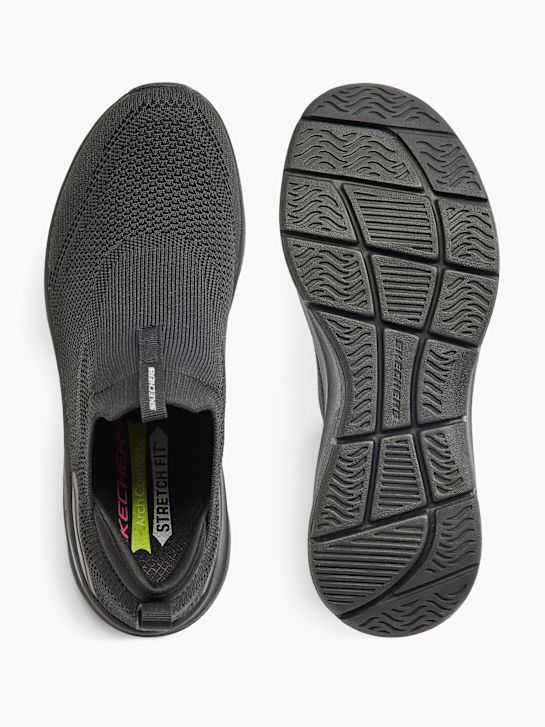skechers arch pohodlÍ slip-on trainer Černá deichmann