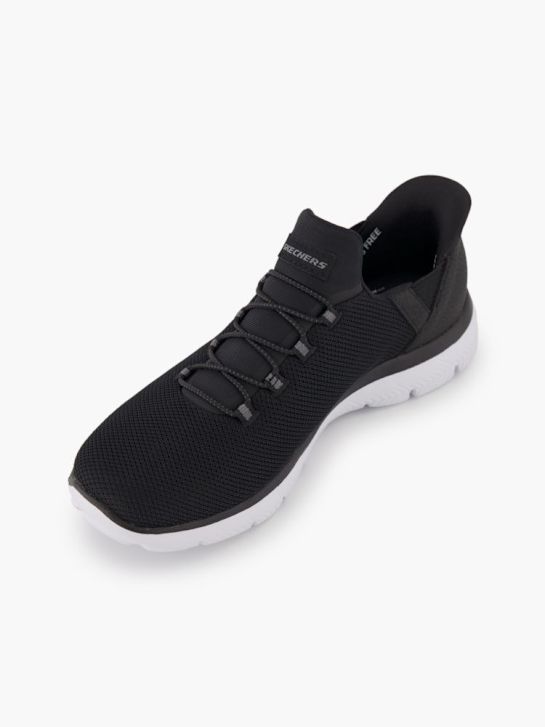 skechers geniÁlnÍ swift fit slip-on trainer Černá deichmann