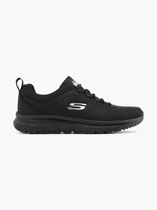 skechers elegantnÍ 4.0 navlékací trainer Černá deichmann