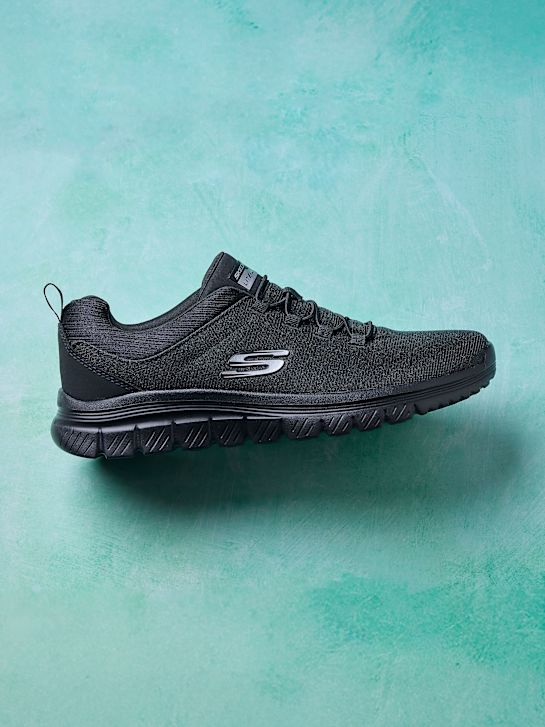 skechers elegantnÍ 4.0 navlékací trainer Černá deichmann