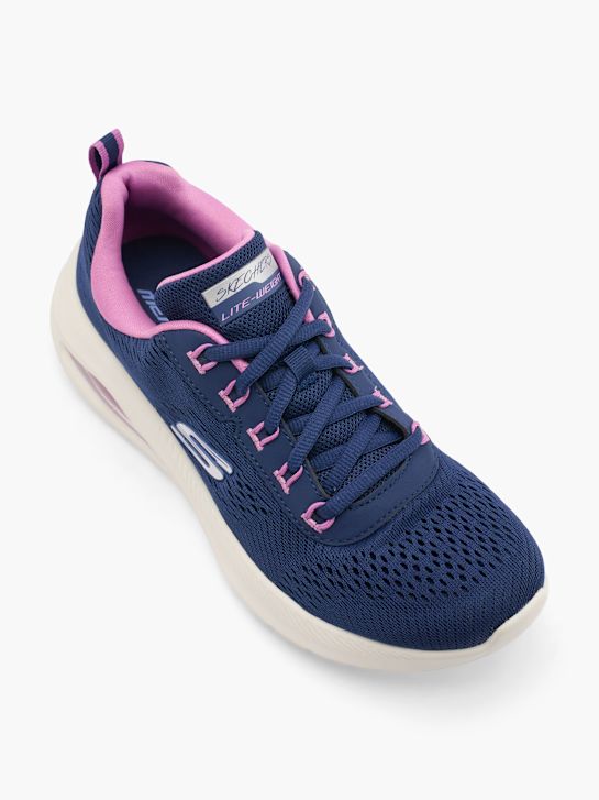 skechers contourist air trainer modrá deichmann
