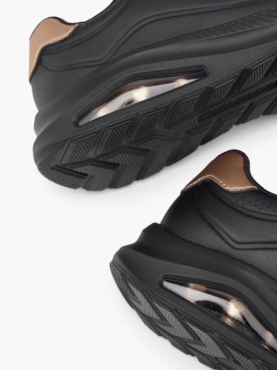 skechers con-air navlékací trainer Černá deichmann