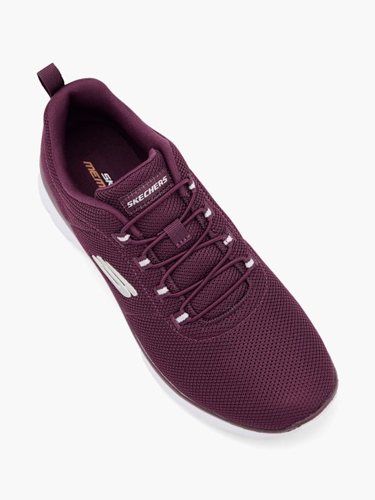 skechers ČistÝ gÉnius - optimistickÝ mix slip-on trenér vínová deichmann