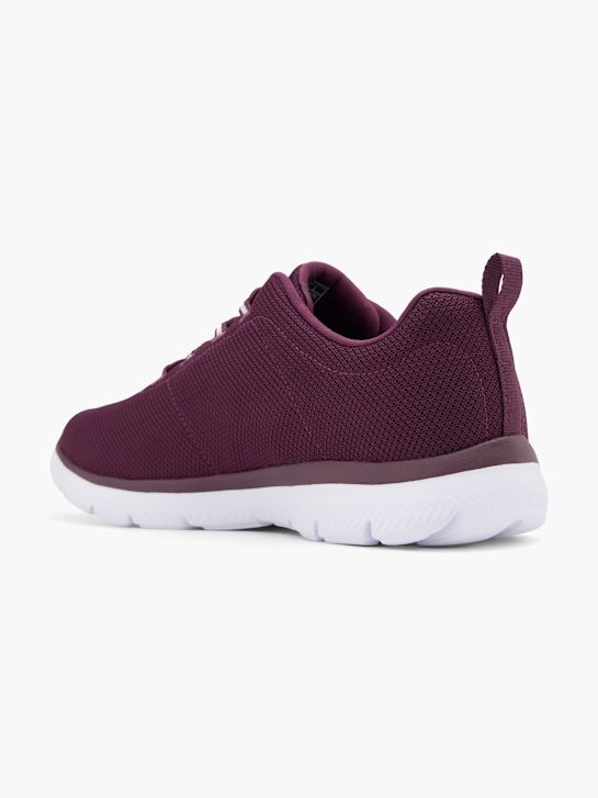 skechers ČistÝ gÉnius - optimistickÝ mix slip-on trenér vínová deichmann