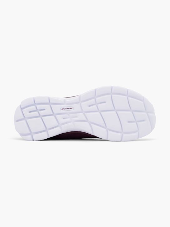 skechers ČistÝ gÉnius - optimistickÝ mix slip-on trenér vínová deichmann
