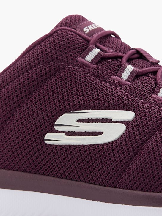 skechers ČistÝ gÉnius - optimistickÝ mix slip-on trenér vínová deichmann