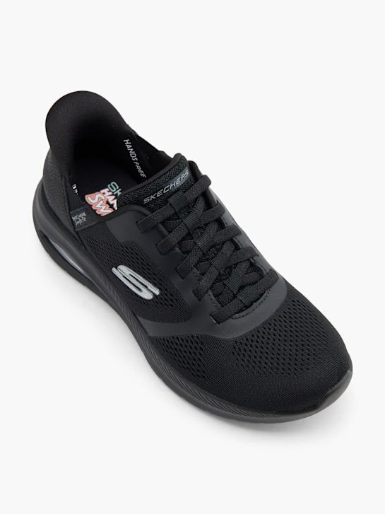 skechers con air amp swift fit slip-on trainer Černá deichmann