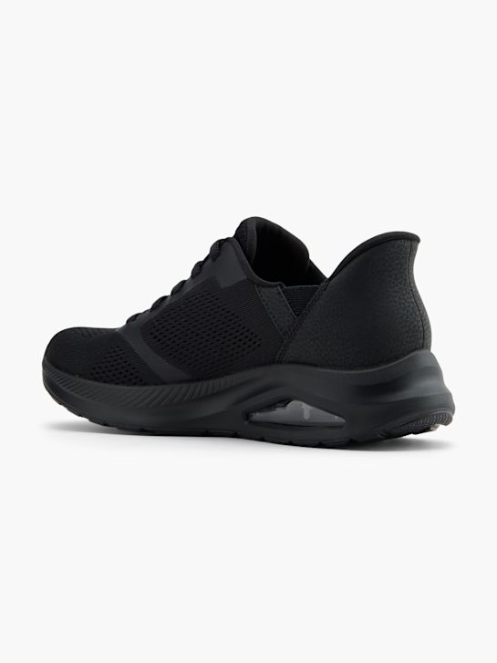 skechers con air amp swift fit slip-on trainer Černá deichmann