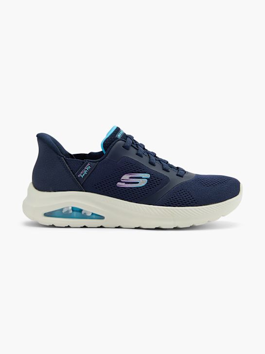 skechers con air amp swift fit trainer modrá deichmann