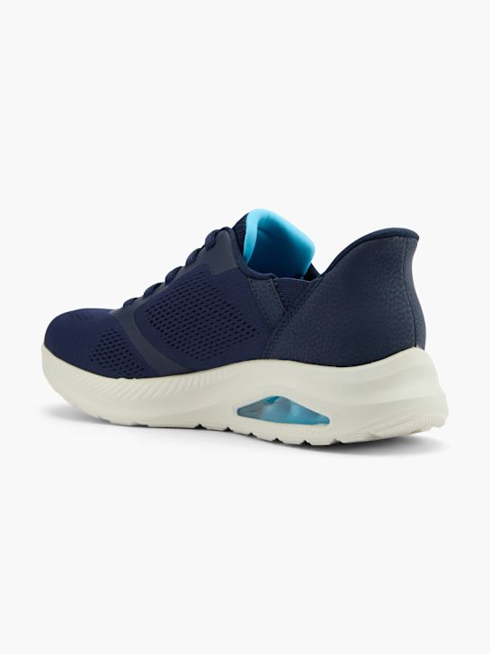 skechers con air amp swift fit trainer modrá deichmann