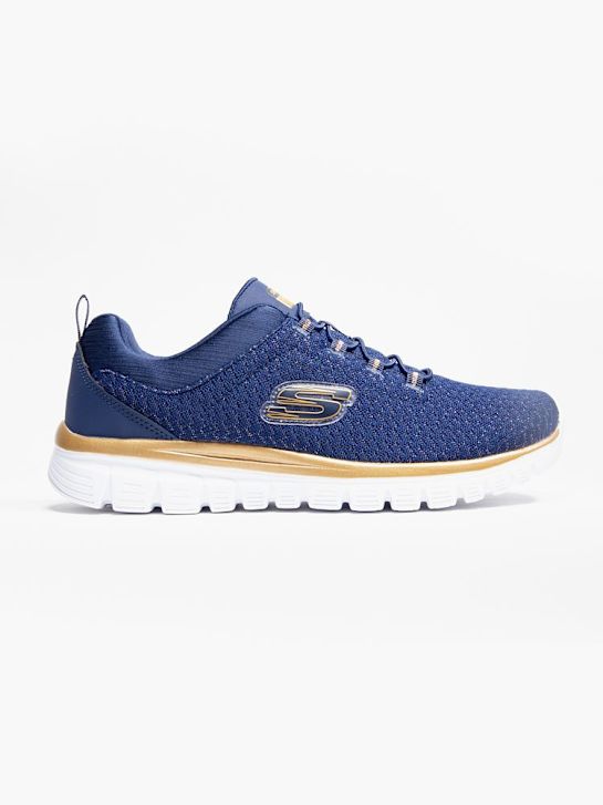 skechers elegantnÍ 2.0 slip-on trenér modrá deichmann