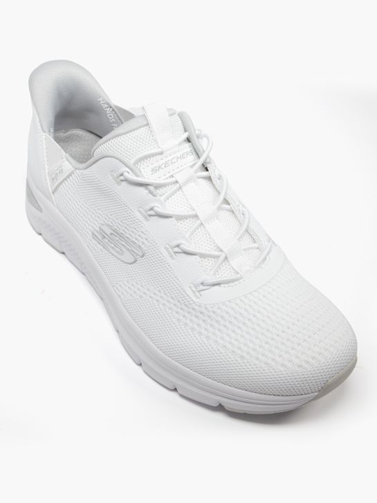 skechers arch pohodlÍ a swift fit slip-on trenér bílá deichmann