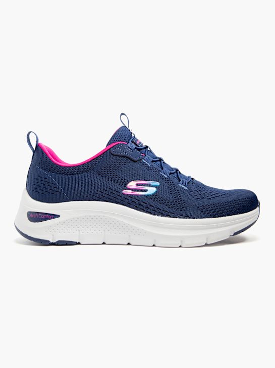 skechers arch pohodlÍ slip-on trenér modrá deichmann