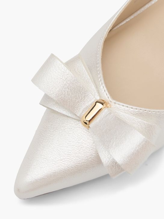 molo slingback podpatky bílá deichmann