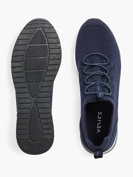 benátky slip-on trenér tmavě modrá deichmann