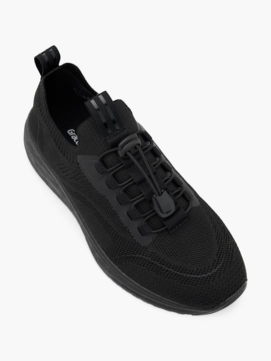 graceland navlékací trainer Černá deichmann