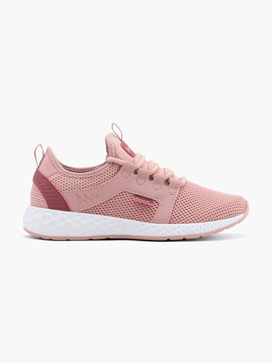 lavice slip-on trenér růžová deichmann
