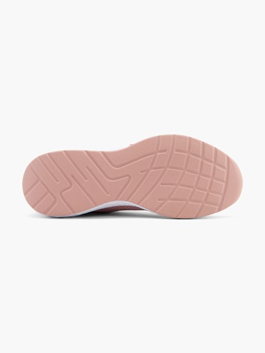 lavice slip-on trenér růžová deichmann