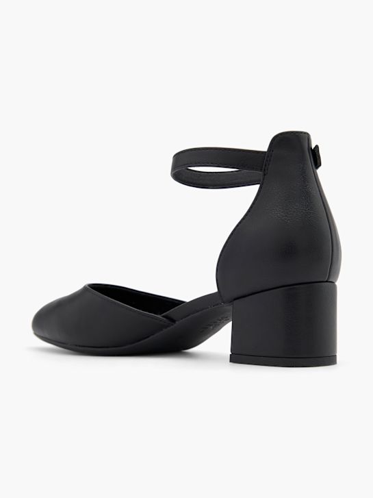 easy street připoután podpatku Černá deichmann