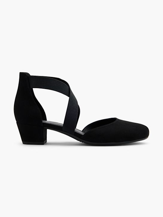 easy street připoután podpatku Černá deichmann