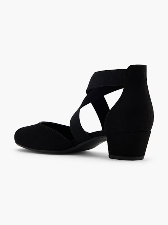 easy street připoután podpatku Černá deichmann
