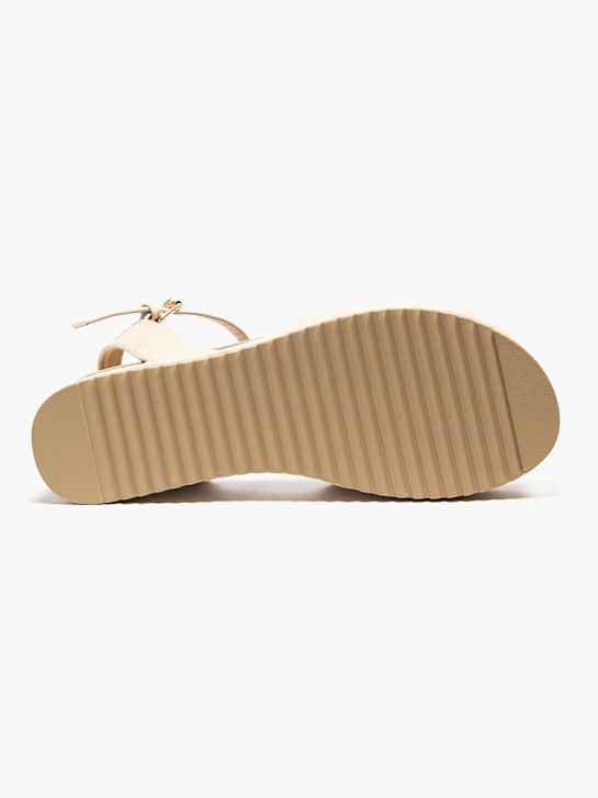 wrangler podpatky sandály beige deichmann