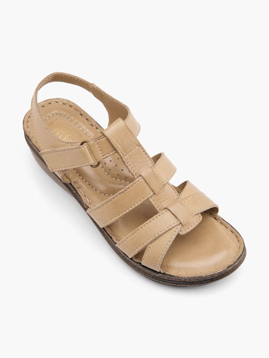 easy street podpatky sandály beige deichmann