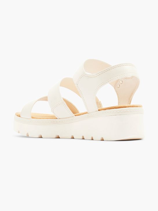 esprit podpatky sandály beige deichmann