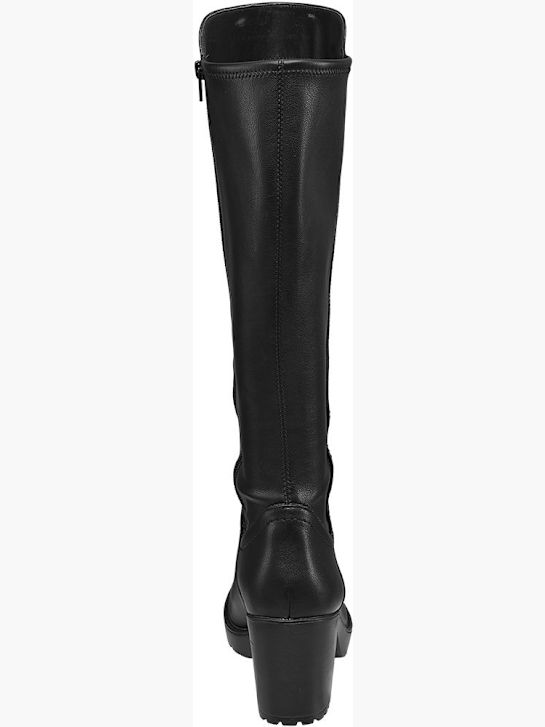 graceland Široký boot Černá deichmann