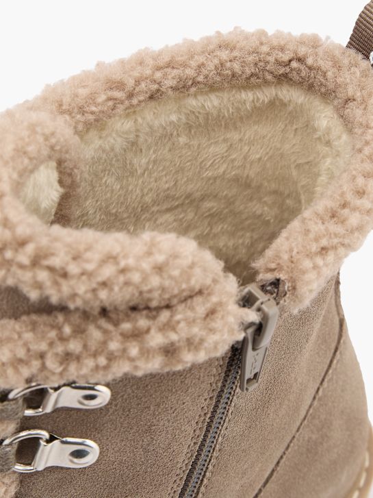 hush puppies šněrovací bota taupe deichmann