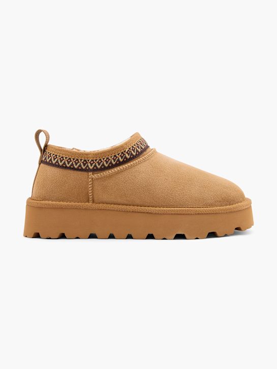 graceland winter boot hnědá deichmann
