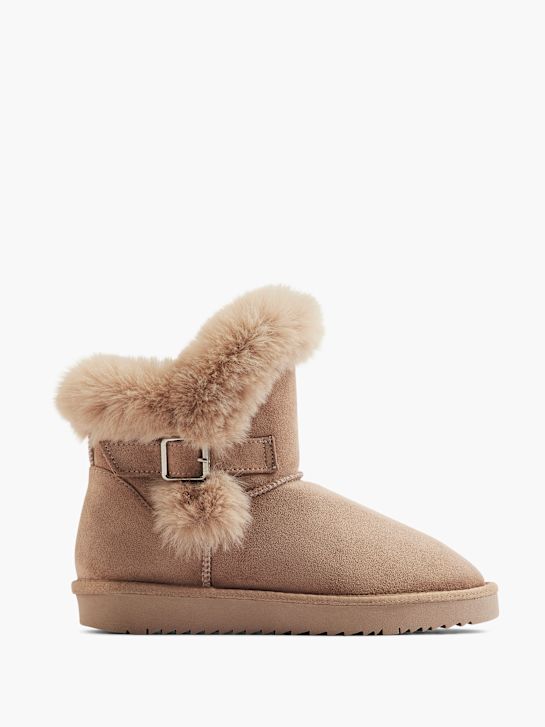 graceland winter boot hnědá deichmann