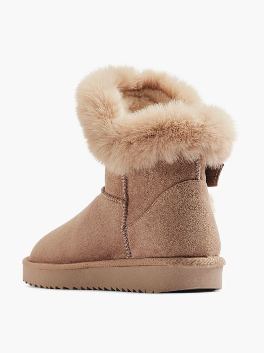 graceland winter boot hnědá deichmann