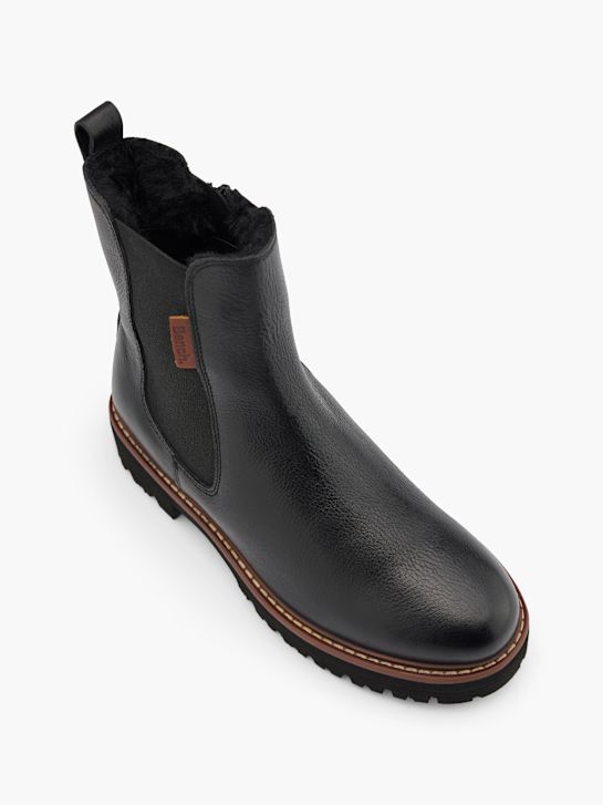 lavička chelsea boot Černá deichmann
