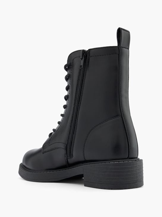 graceland krajka-up boot Černá deichmann