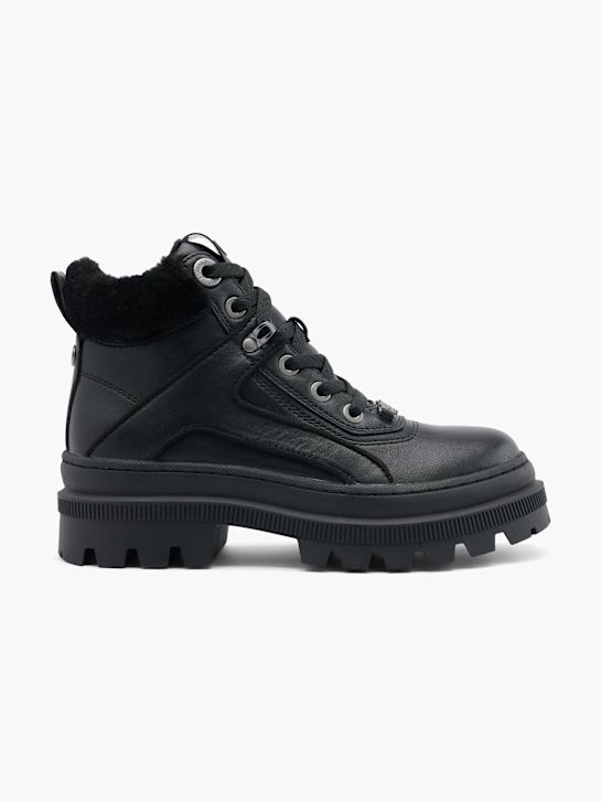 buffalo krajka-up boot Černá deichmann