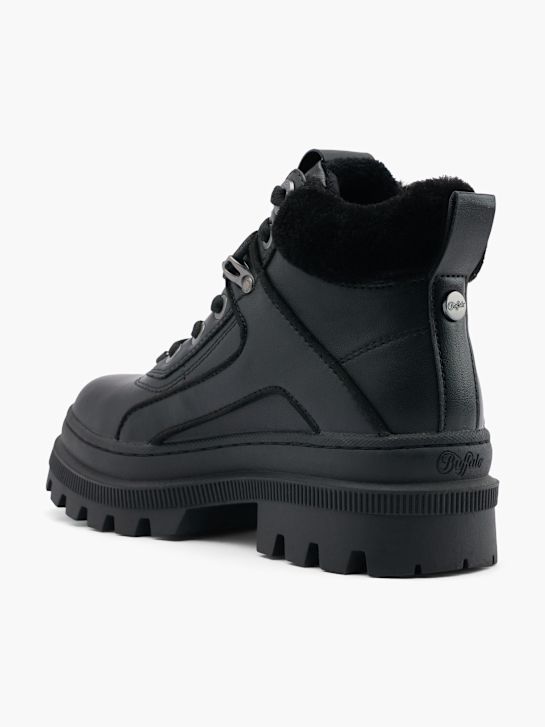 buffalo krajka-up boot Černá deichmann