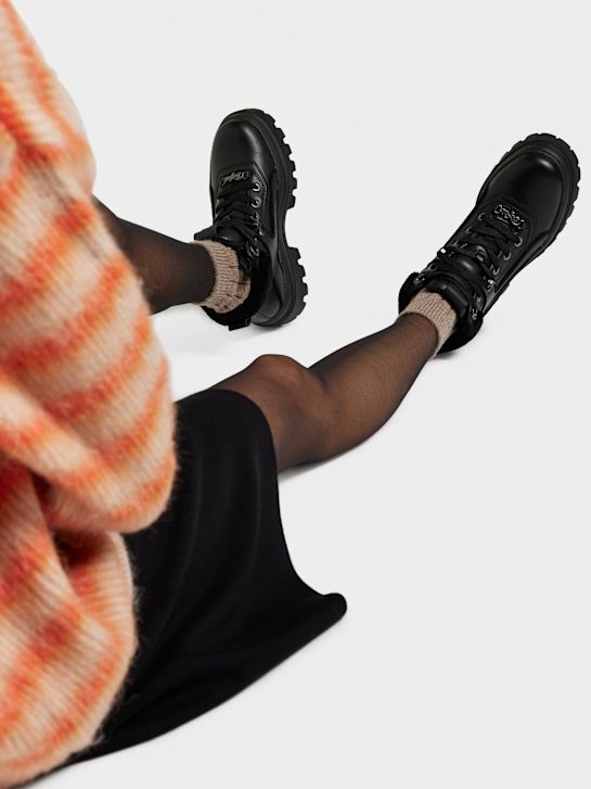 buffalo krajka-up boot Černá deichmann