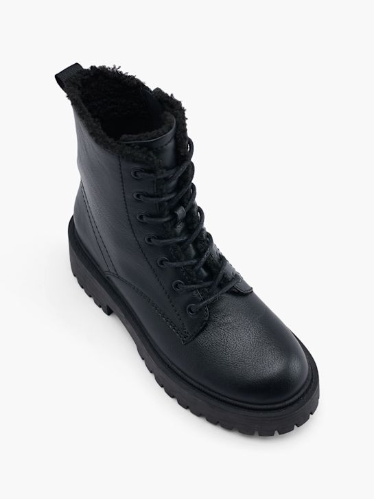 molo krajka-up boot Černá deichmann