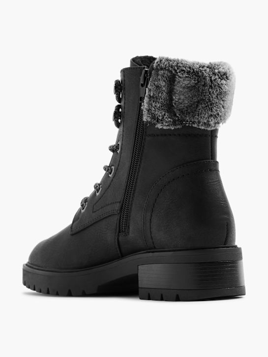 landrover krajka-up boot Černá deichmann