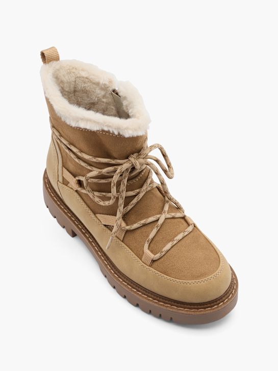 molo krajka-up boot hnědá deichmann